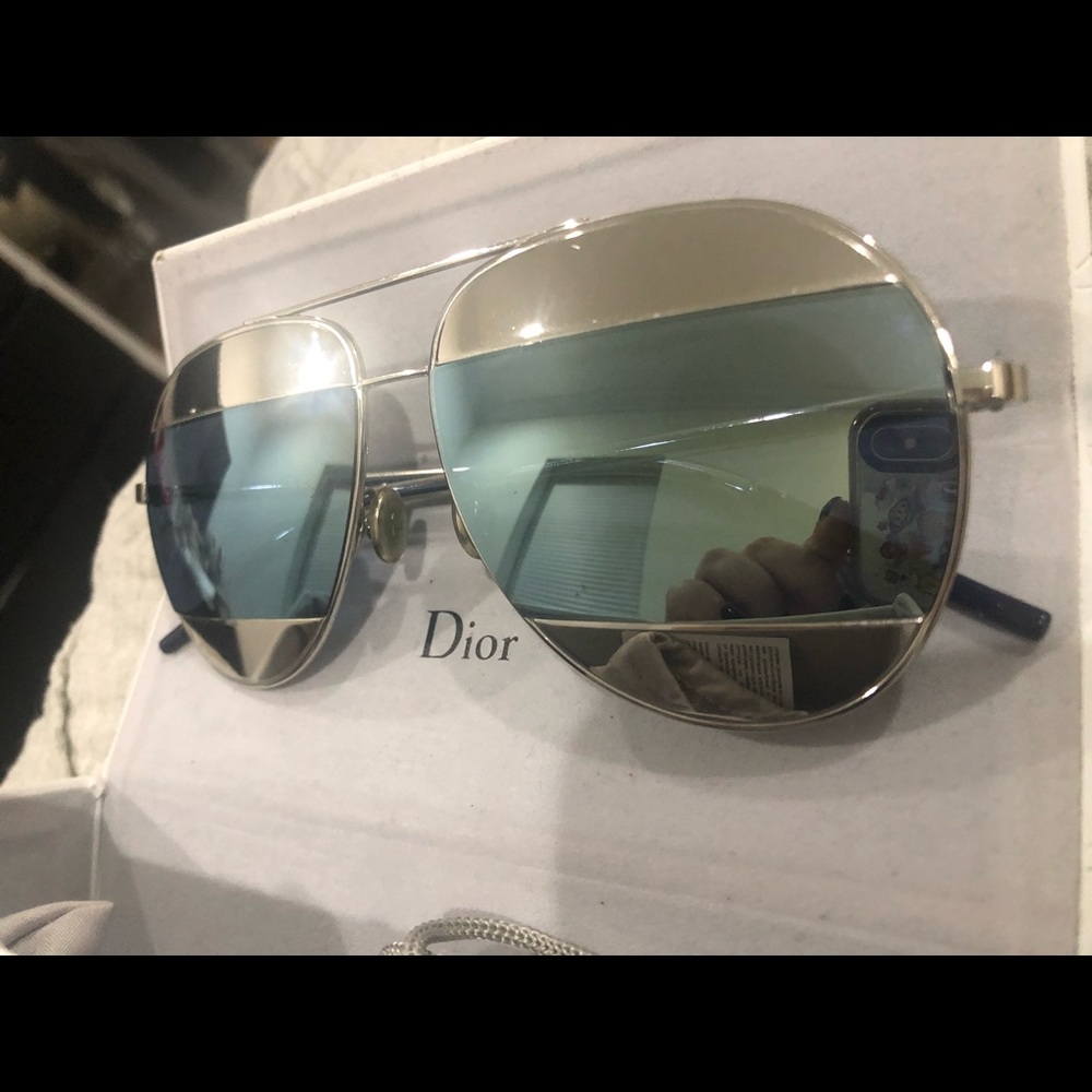 Dior split sunglasses